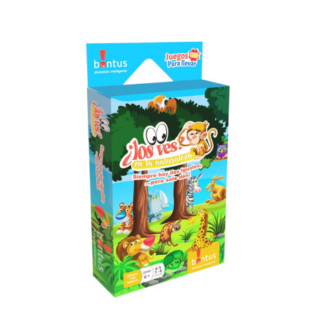 Juego Bontus Mini ¿Los Ves? en la Naturaleza Juego Bontus Mini ¿Los Ves? en la Naturaleza