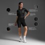 Trisuit Running Aero Hex Sleeved Trisuit Mujer Black/white