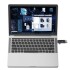 Adaptador OTG 3 en 1 USB Tipo C a USB Macho SSD Windows Variante Color Negro