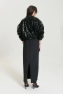 BOMBER NAILA Negro