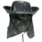 Sombrero de pescador con cubrenuca y protección UV50+ KING BRASIL Selva