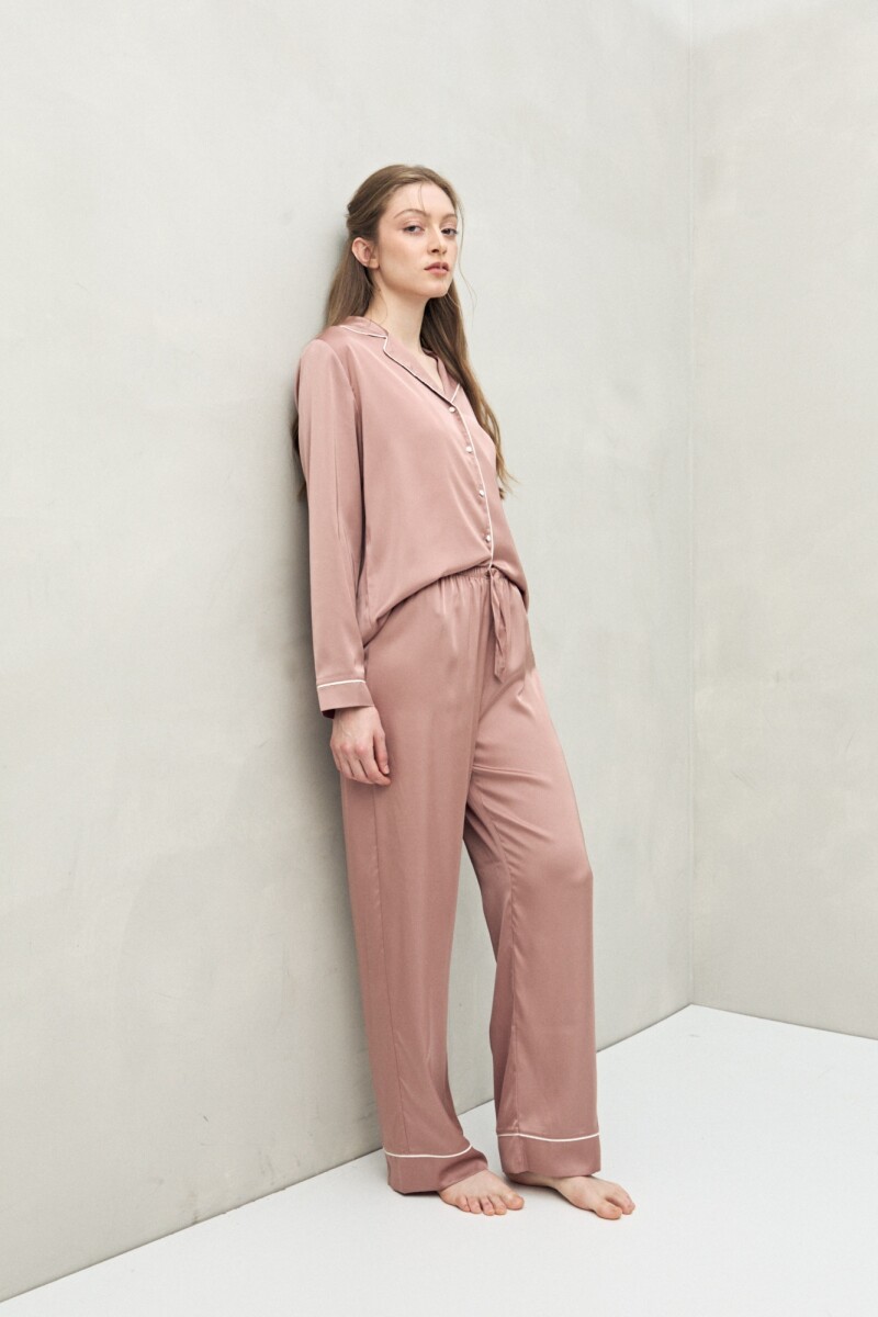 PANTALON LAVANDA Rosa Tostado