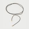 CADENA PDPAOLA DANA LEATHER BOW Cadena Pdpaola Dana Leather Bow
