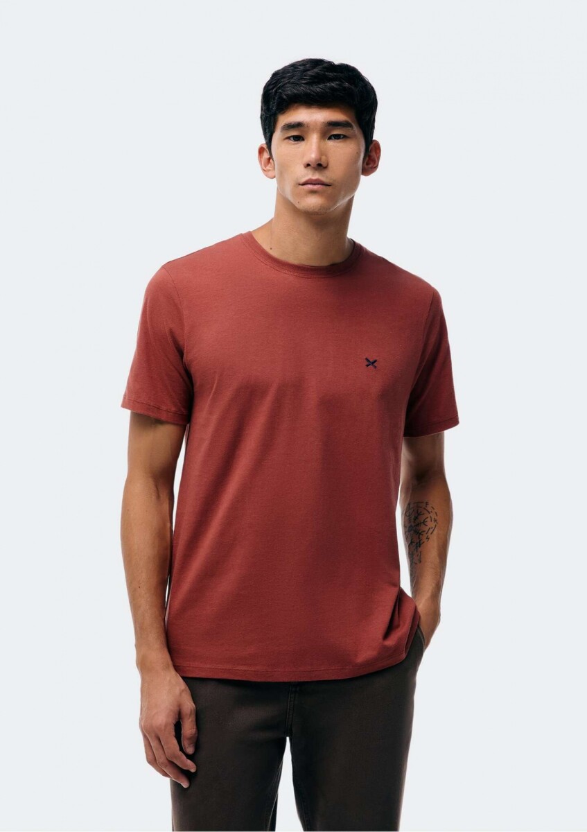 CAMISETA BÁSICA UNISSEX - ROJO 