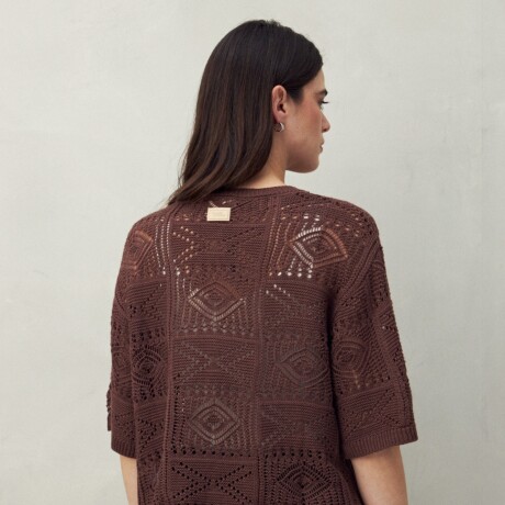 CARDIGAN EMMA Chocolate