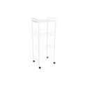 ESTANTE ORGANIZADOR FRUTERO 4 PISOS 41X23X82,5CM BLANCO