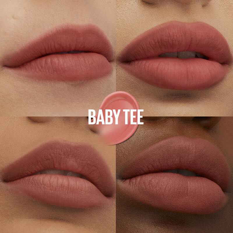 Labial Maybelline Superstay Teddy Tint Baby Tee Labial Maybelline Superstay Teddy Tint Baby Tee