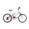 Bicicleta Free Action Aro 20 Full 6V Fem V-Brake + Casco Bicicleta Free Action Aro 20 Full 6V Fem V-Brake + Casco