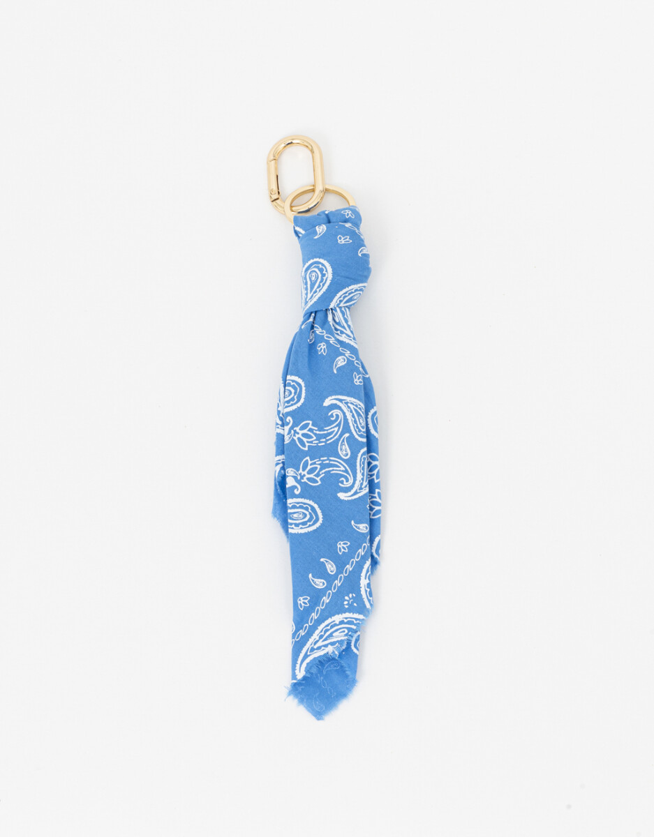 Llavero Y Bag Charm Bandana Paisley 