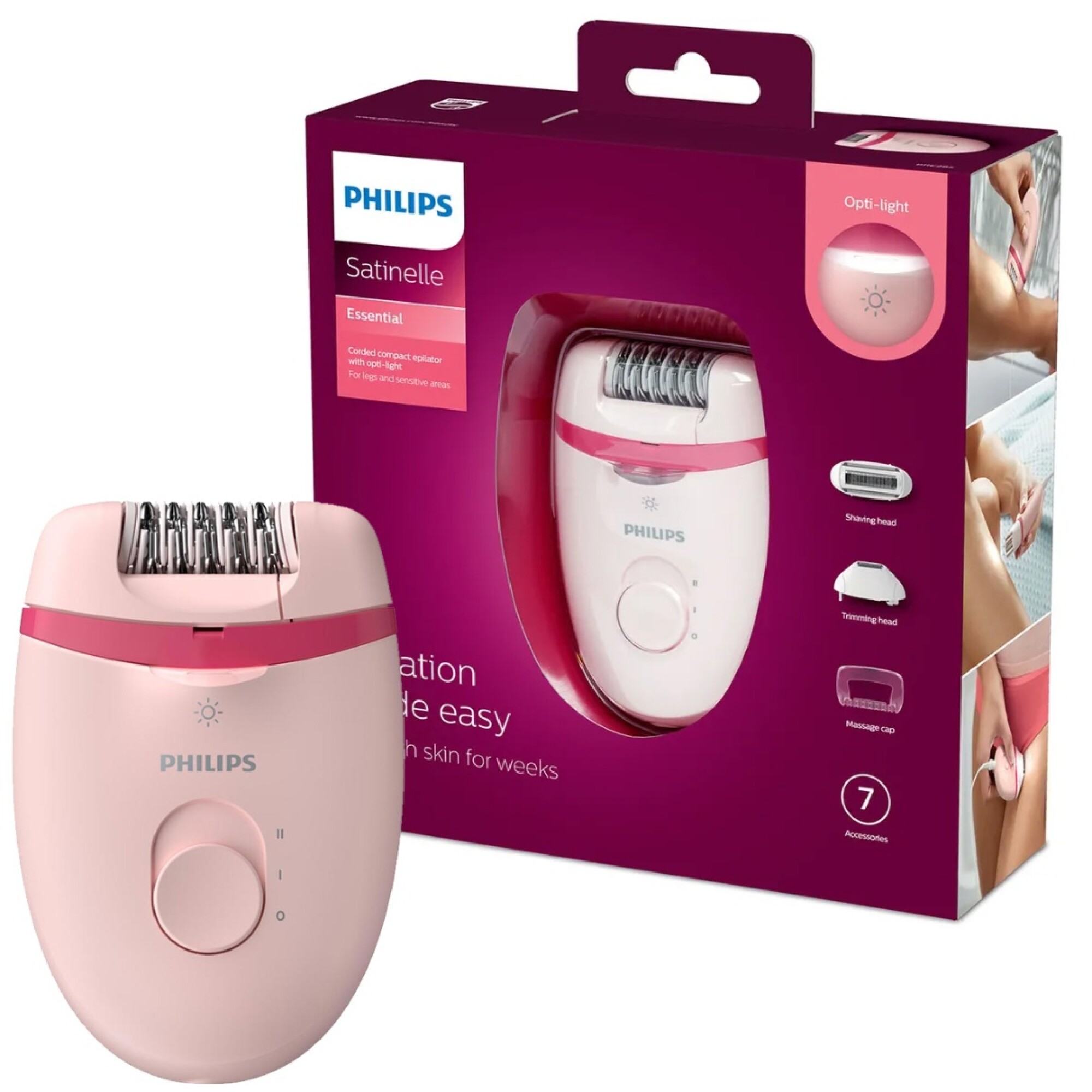 Depiladora Philips Bre285 00 DEPILADORA PHILIPS BRE285 00 AP Dimm