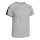Remera Camiseta Topper Manga Corta Deportiva Hombre Gris/Negro