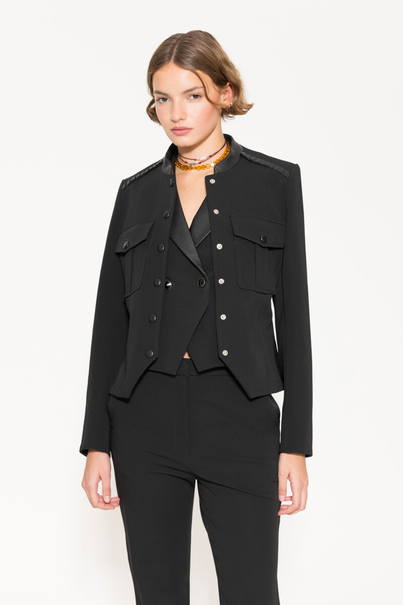 CHAQUETA ZIGGY Negro
