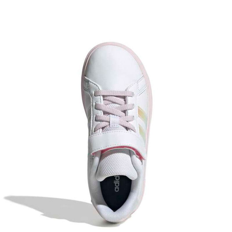 Championes Infantiles Adidas Grand Court 2.0 Blanco - Rosado
