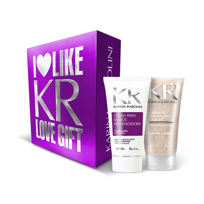 K.RABOLINI DUO EXFO + CREMA MANOS LILA única