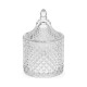 PORTAVELA DE VIDRIO 10X6CM X3 UNIDADES - GP123 Portavela De Vidrio 10x6cm X3 Unidades - Gp123