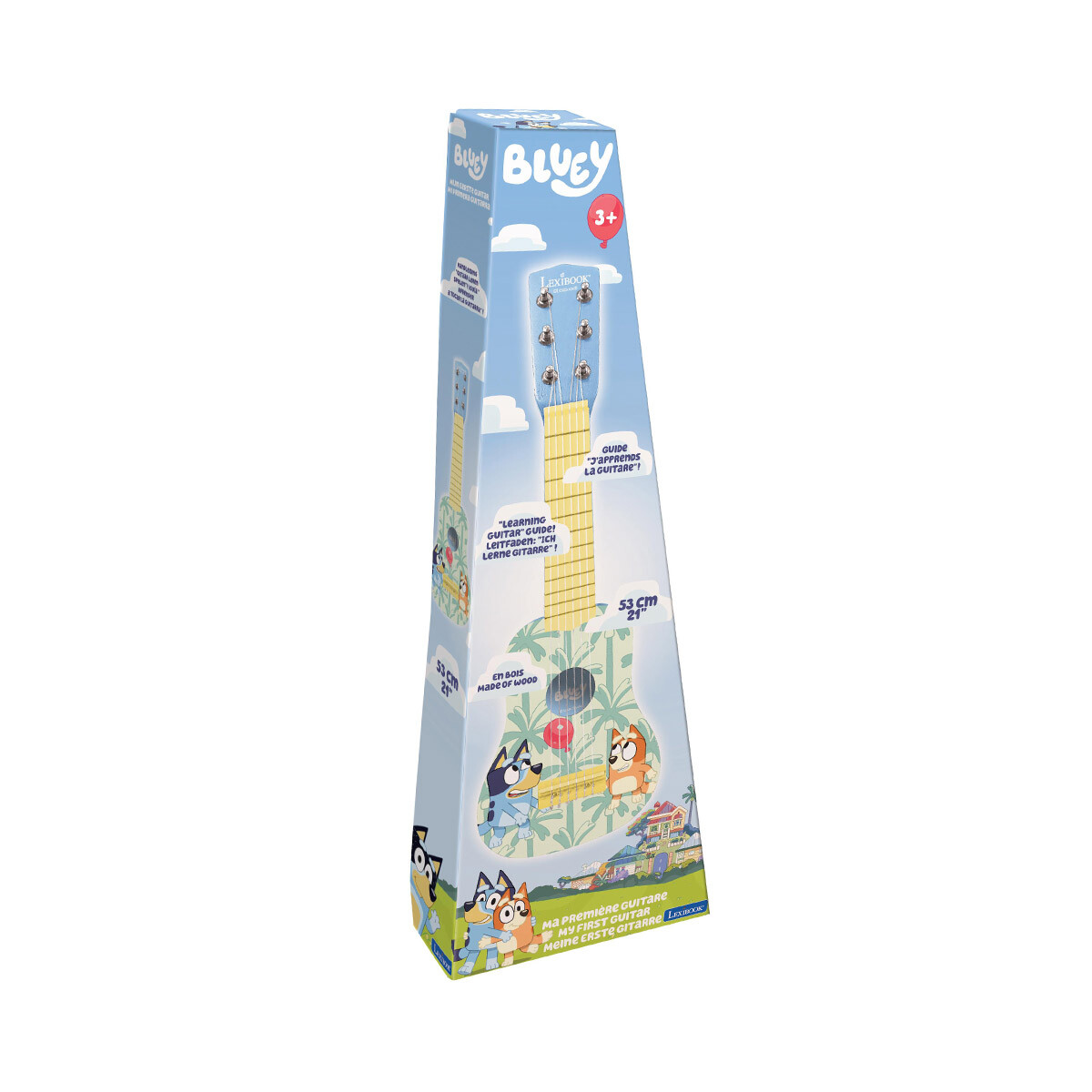 Guitarra Infantil de Madera Lexibook 53 cm - BLUEY 