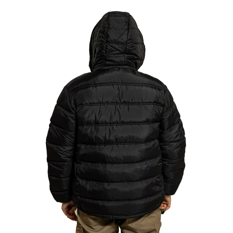 Diadora Campera Poliester / Hombre - Negro Negro