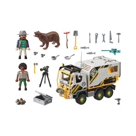 Playmobil Wild Life camión de aventuras 78 piezas Playmobil Wild Life camión de aventuras 78 piezas