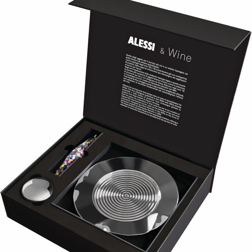 ALESSI CAJA DE REGALO PARROT SET ACERO INOX 18/10 ALESSI CAJA DE REGALO PARROT SET ACERO INOX 18/10