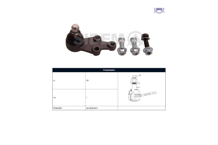 Rotula Del Hyundai H1 Carroceria Tq Starex 05-25 Der/Izq Rotula Del Hyundai H1 Carroceria Tq Starex 05-25 Der/Izq