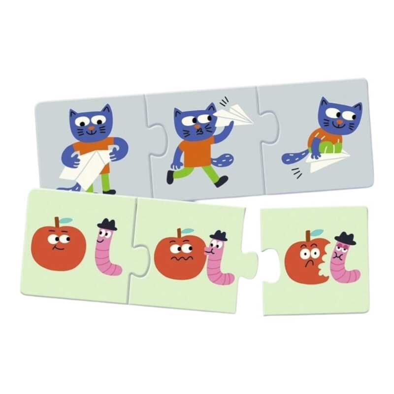 Puzzle Trío Historias Djeco Puzzle Trío Historias Djeco