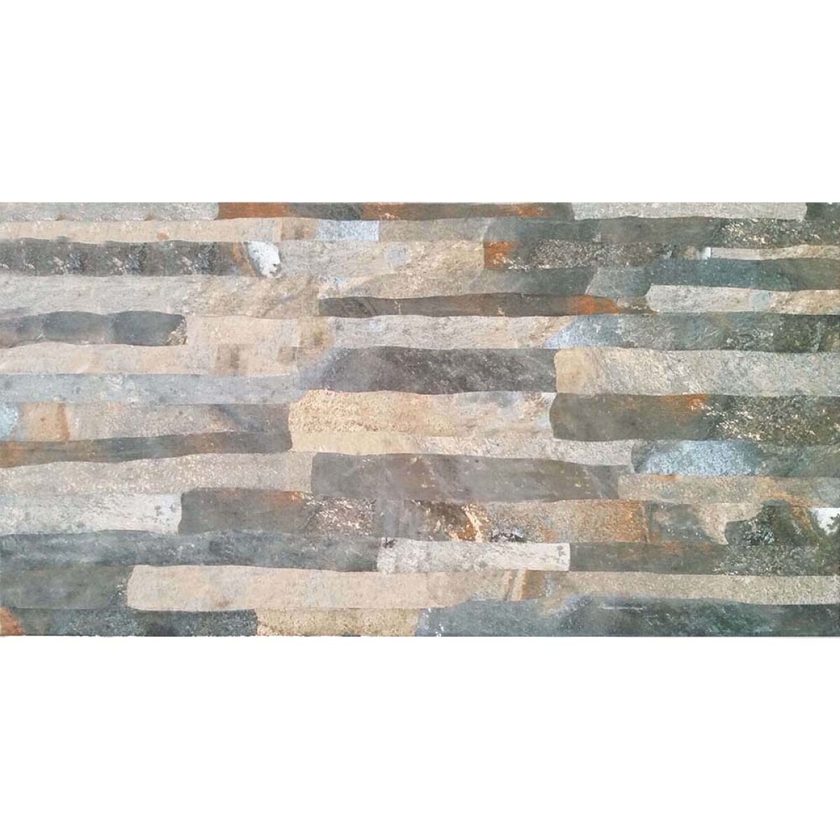 Revestimiento Imitación Piedra Stone Ferrum Hd "a" 31x59 Cm 