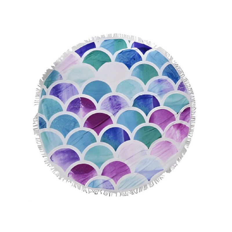 Toalla Playera Microfibra 150 cm Violeta