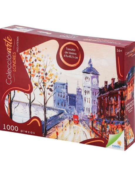 Puzzle en caja Ronda ColecciónArte Londres 1000 piezas Puzzle en caja Ronda ColecciónArte Londres 1000 piezas