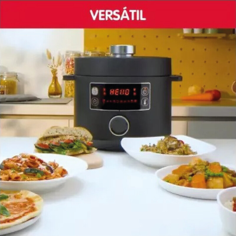 Olla a Presión Moulinex Multifunción Turbo Cuisine 5l Olla a Presión Moulinex Multifunción Turbo Cuisine 5l