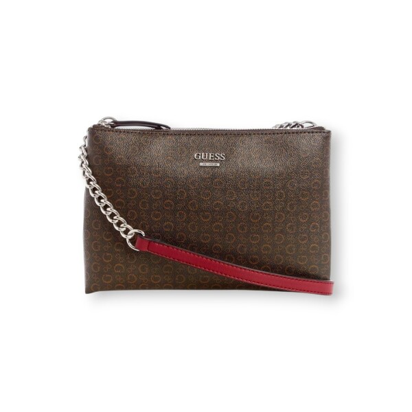 CARTERA GUESS KALEI MINI SV806176 marrónuniforme