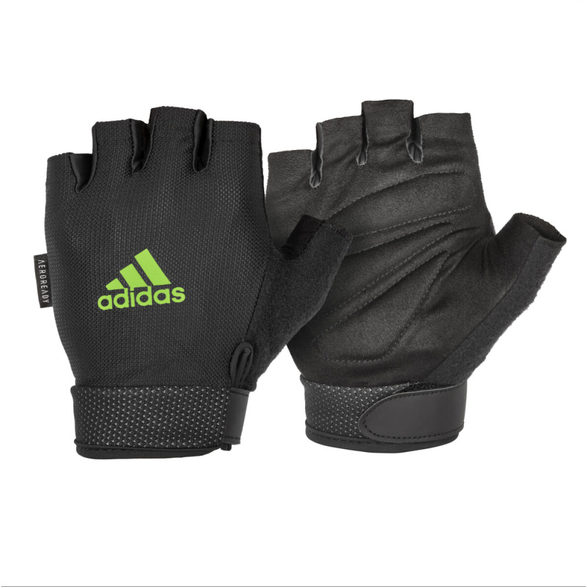 Guantes ajustables Adidas Essential Verde - NEGRO-VERDE 