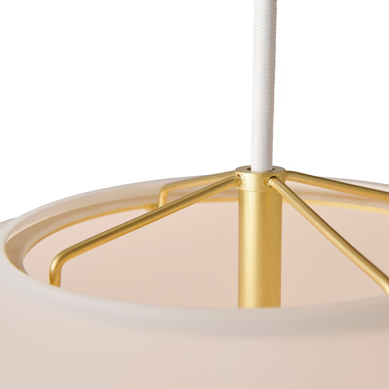 COLGANTE WALLAS MEDIUM Luminaria Colgante Wallas Medium Blanca ø 20 cm