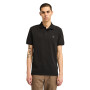 Polo Oyster River Manga Corta Regular Fit Hombre Black-Pavement