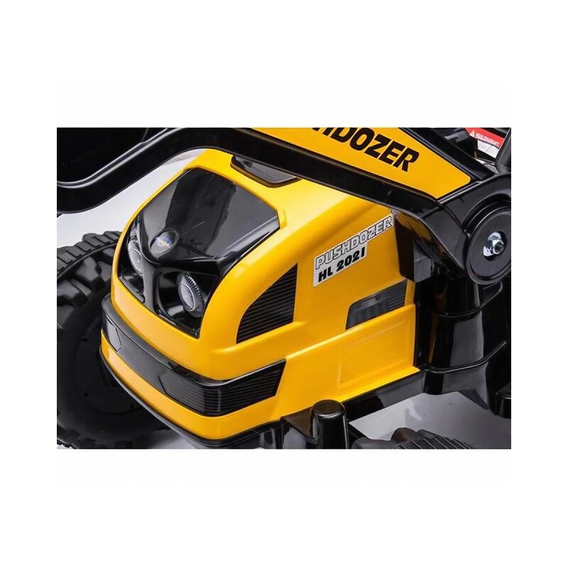 Excavadora a bateria infantil amarillo Excavadora a bateria infantil amarillo