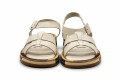 SANDALIA MECHA 5112 Blanco Mate