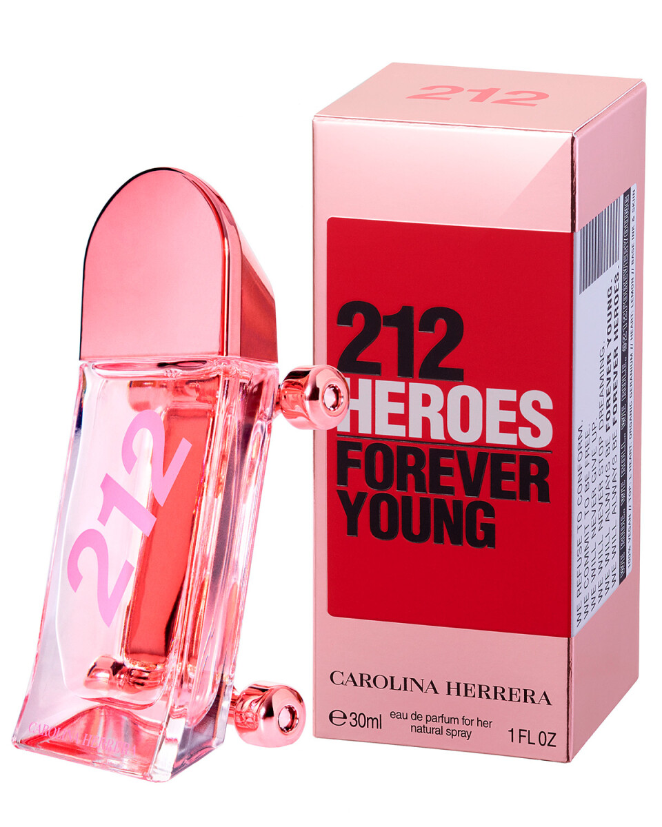 Perfume Carolina Herrera 212 Heroes for Her EDP 30ml Original 