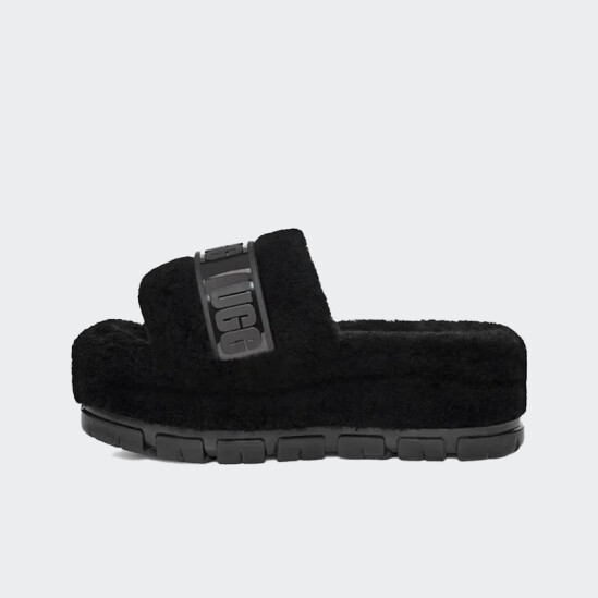 Calzado UGG Fluffita Clear Negro