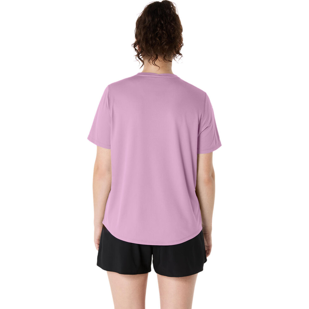Polo Running Asics Silver SS Top Mujer Hazy Lilac