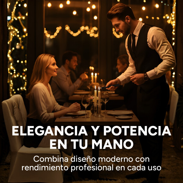 Encendedor Electronico Seguro Batería Recargable Moderno Color Negro