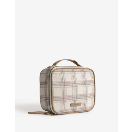 Porta Cosméticos Estampado Escoces