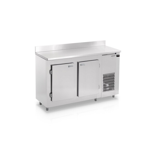 Bajo mostrador 2 puertas acero inox Gelopar Bajo mostrador 2 puertas acero inox Gelopar