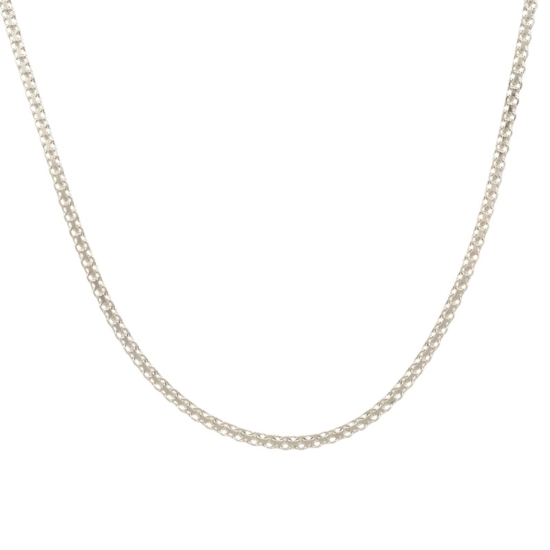 Cadena Bismark-Plata 925-Sin Piedra-CD3074 sinpiedra