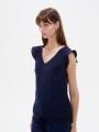 Blusa Area Azul Noche