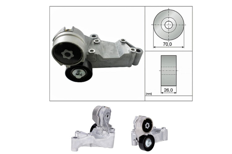 Tensor De La Correa Ford Focus 99-05 Tensor De La Correa Ford Focus 99-05