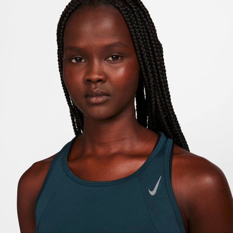 Camiseta Nike Fast Dri-Fit Tanike de Mujer Azul