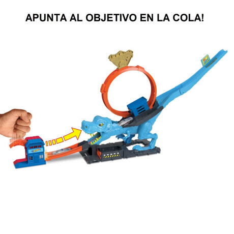 Pista Hot Wheels City T Rex Dinosaurio Loop Devorador Pista Hot Wheels City T Rex Dinosaurio Loop Devorador