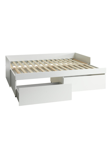 Cama c/almacenaje 90/King 180x200 TANGBJERG bl Cama c/almacenaje 90/King 180x200 TANGBJERG bl