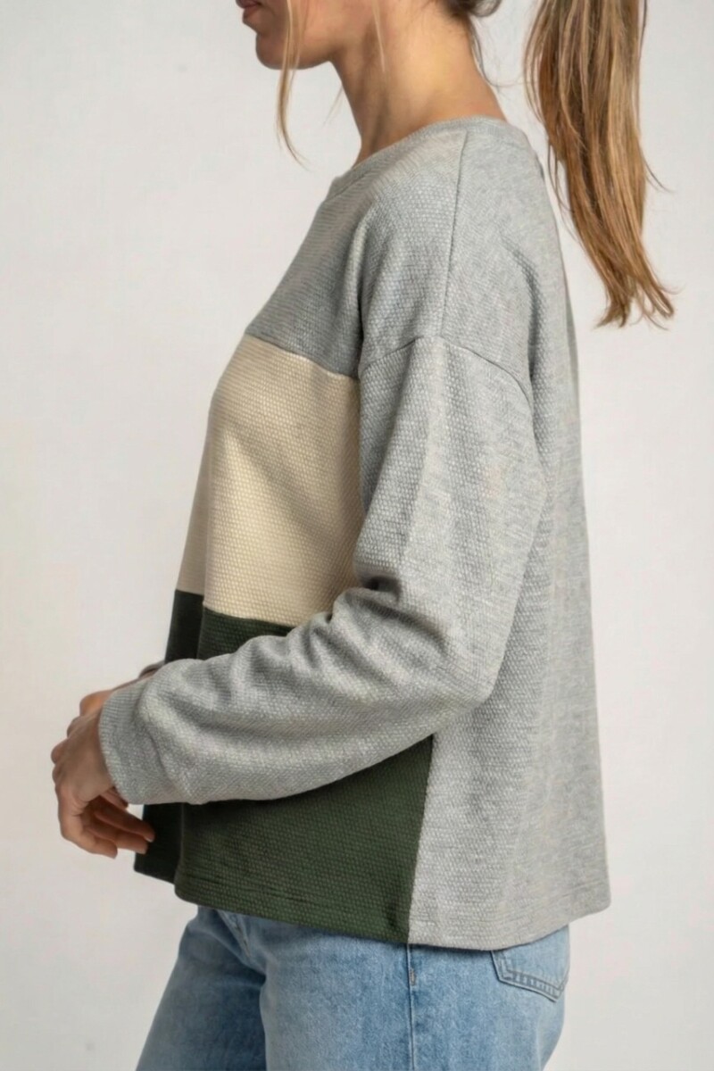 Sweater Gris Melange