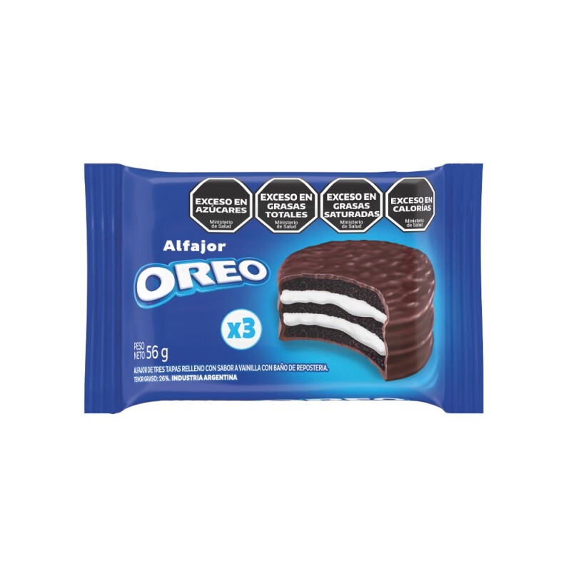 Oreo Alfajor Triple 56g Oreo Alfajor Triple 56g