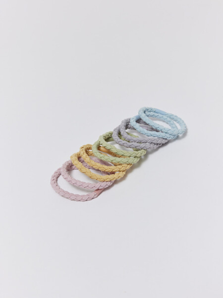 Gomitas trenzadas Colores